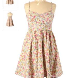 Fossil fit and flare floral summer dress